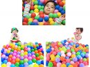 100Pcs Colorful Ball Ocean Balls Soft Plastic Ocean Ball ... encequiconcerne Piscine À Balles Gifi