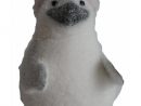 Bébé Pingouin 14 Cm - Peluche Structurée -Décoration De ... pour Beton Peluché