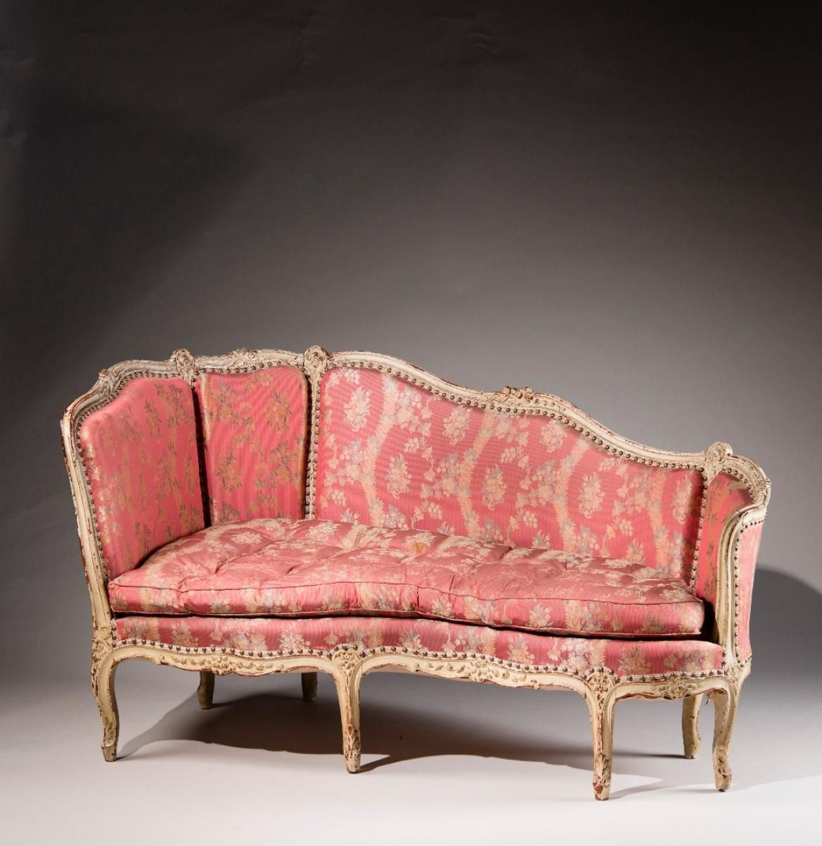 Canapé Dit Ottomane Style Louis Xv | Furniture, Rococo ... pour Sofa Dreams France