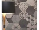 Carrelage Imitation Carreaux De Ciment En Hexagone Marque ... serapportantà Lino Imitation Carrelage Hexagonal