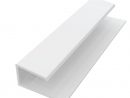 Freefoam Plastics - Bordure En U Pro - Pvc Blanc - L. 3 M ... pour Bordure Aluminium Point P