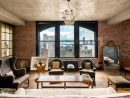 Kirsten Dunst Loue Son Loft À Soho | Vanity Fair pour Decoration Brique Rouge Style Loft New Yorkais