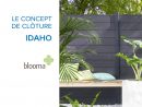 Panneaux De Jardin Composables Idaho Blooma (619652 ... avec Bordure Jardin Pvc Castorama