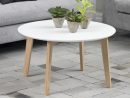Table Basse Ronde Scandinave serapportantà Chaise Gaby Gifi