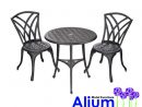 Table De Jardin 2 Personnes Aluminium avec Table Pliante Intermarché