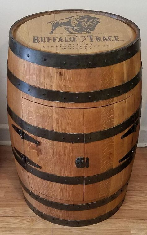 Whiskey Barrel Buffalo Trace Double Door Cabinet-Choice Of ... tout Salon De Jardin En Tonneau