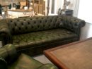 Achat Canape Chesterfield + 1 Fauteuil Occasion - Jette ... dedans Chesterfield Occasion