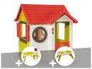 Cabane Enfant My Neo House - Smoby + Table Et 2 Chaises ... concernant Cabane Smoby