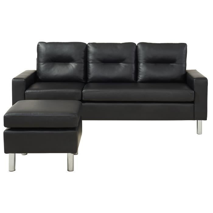 Elena Canapé D'Angle Réversible Modulable En Simili Et ... destiné Canape Angle Spacio Elena Canapé D'Angle Réversible Modulable En Simili Et ... destiné Canape Angle Spacio