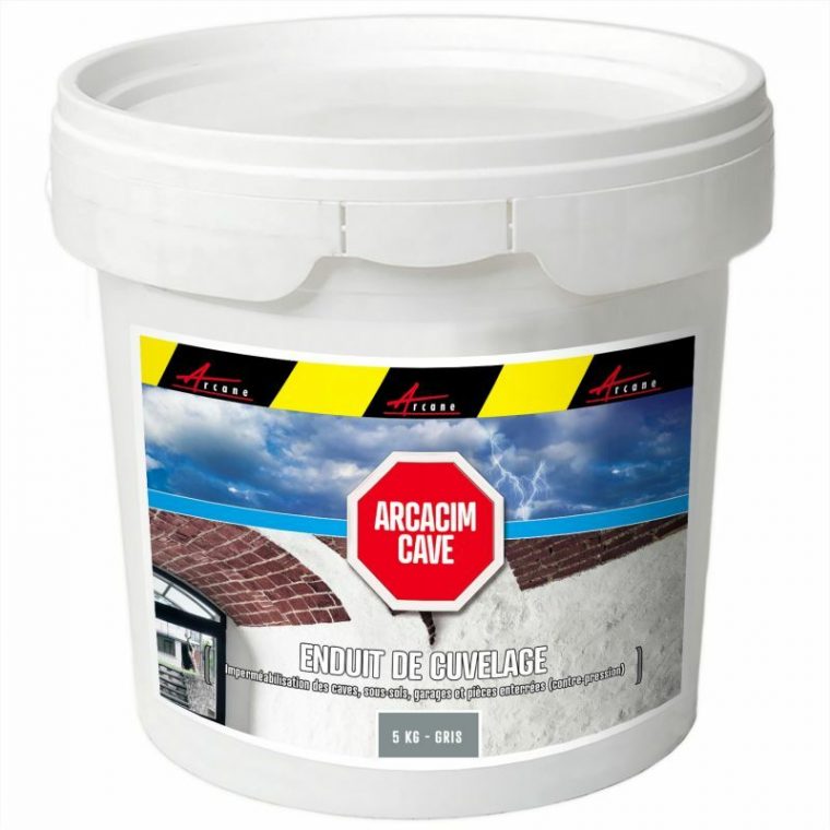 Enduit De Cuvelage Hydrofuge Pour Cave Ultra-Resistant ... dedans Arcacim Enduit De Cuvelage Hydrofuge Pour Cave Ultra-Resistant ... dedans Arcacim