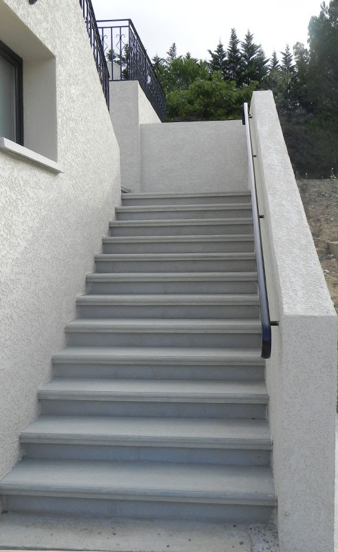 Escalier En Beton Exterieur - Davidreed.co pour Escalier Modulesca Prix