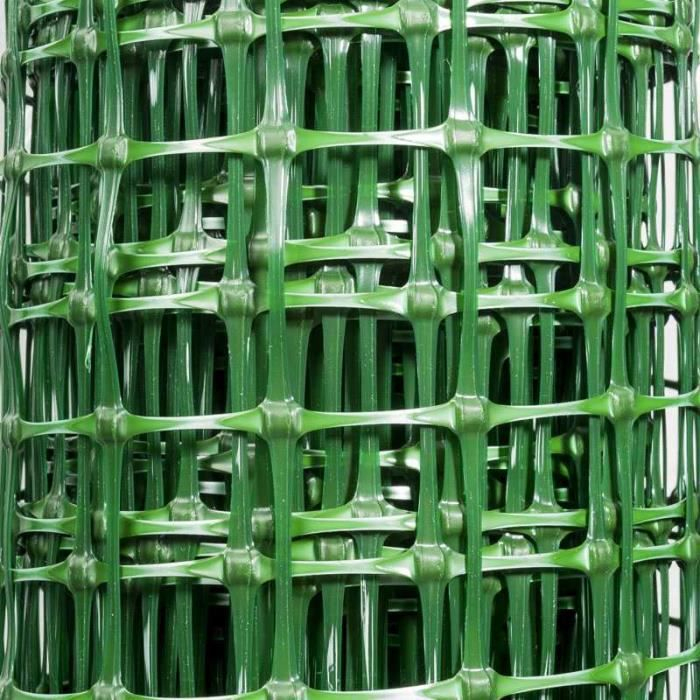 Grillage Plastique Vert Taille 1.5 X 10 M - Achat / Vente ... dedans Bordure À Dérouler Plastique Vert