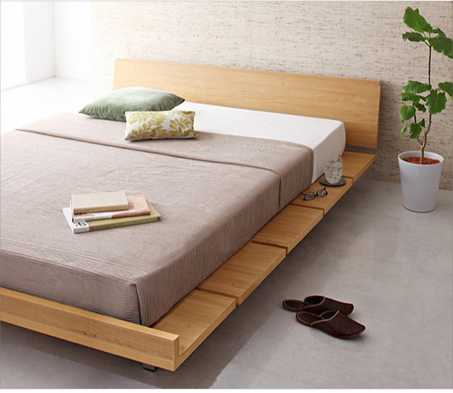 Ikea Environmental Simple Tatami Bed Plate Bed 1.5 M 1.8 M ... pour Lit Futon Ikea
