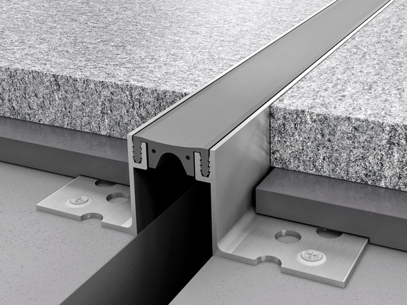 Joint De Dilatation En Aluminium / Pour Plancher ... tout Joint De Dilatation Carrelage Invisible