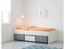 Släkt Bed Frame - White - Ikea à Lit Futon Ikea