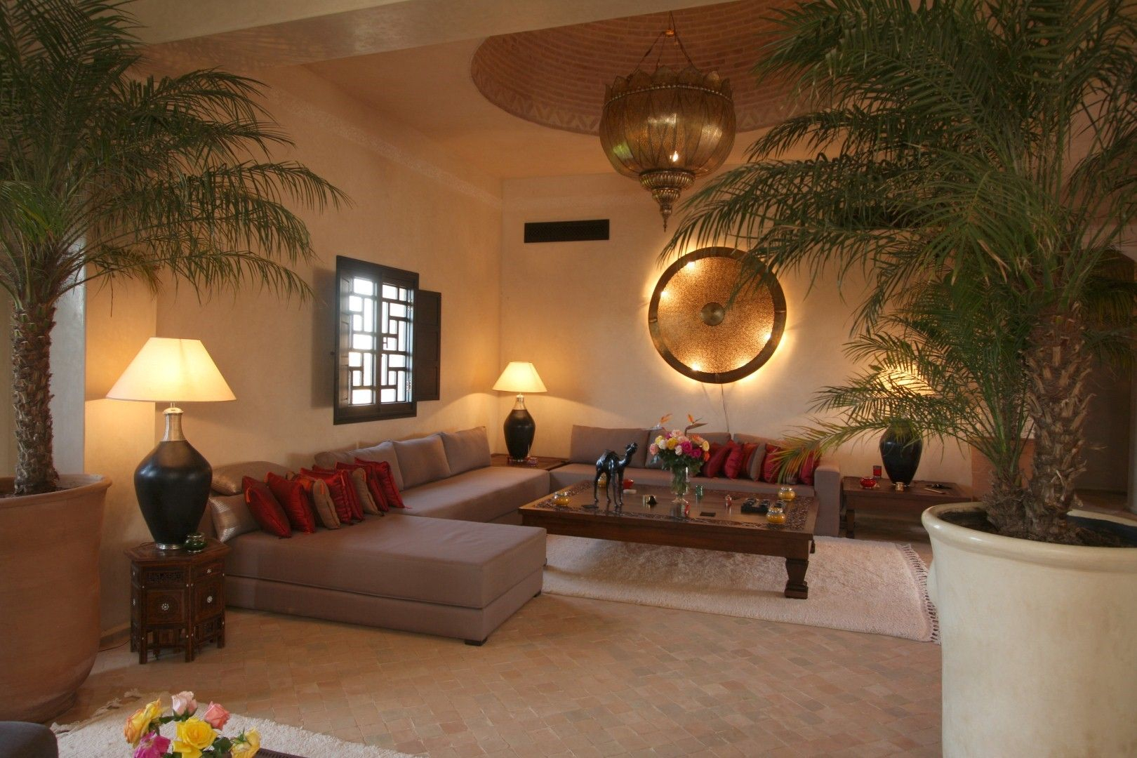 Villa Marrakech Douceur D'Orient : Le Rêve | Décoration ... encequiconcerne Richbond Salon Marocain