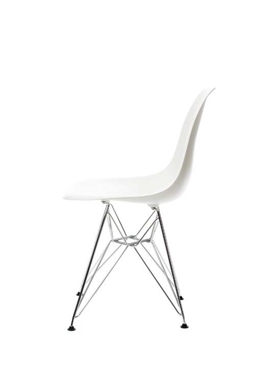 Vitra Eames Plastic Side Chair In White | Sillas Diseño ... tout Copie Chaise Dsw