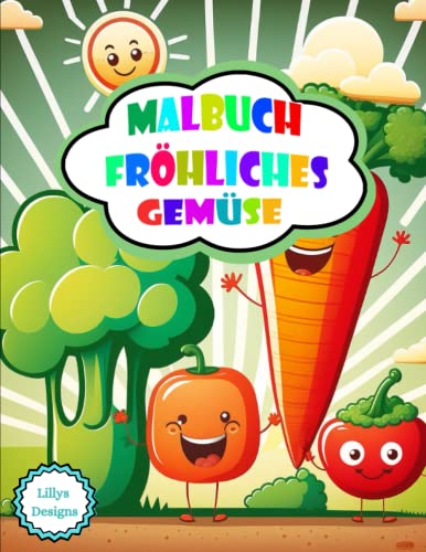 Gemüse-Spieße für kleine Künstler: Ausmalbilder, die Spaß machen und gesundes Essen fördern!