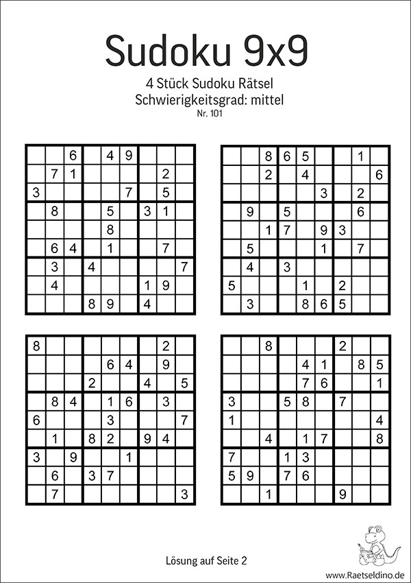 Sudoku-Spaß zum Ausdrucken: Kostenlose Rätsel für Groß und Klein!