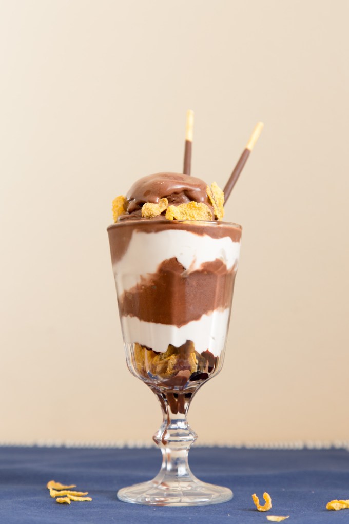 Milk Chocolate Ice Cream Parfait | The Missing Lokness