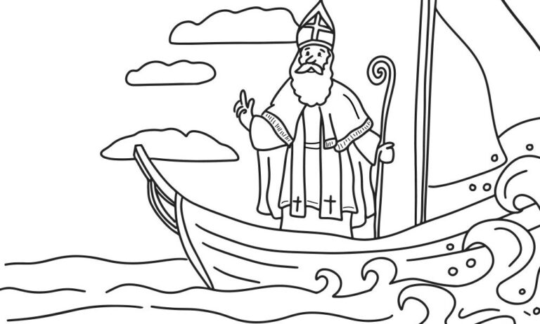 Nikolaus-Spaß für Groß und Klein: Lustige Ausmalbilder für die Adventszeit!