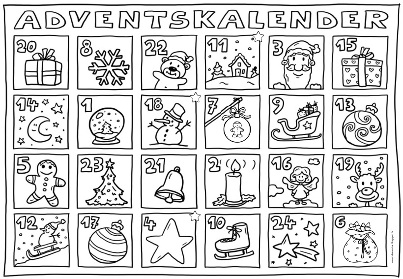 Purelei Essentials Adventskalender: 24 Tage voller kreativer Ausmal-Spaß! (Ausmalbilder kostenlos inklusive!)