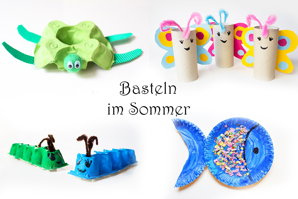 Sommerliche Bastelzeit mit Kindern: Kreative Ausmalbilder für Groß und Klein!