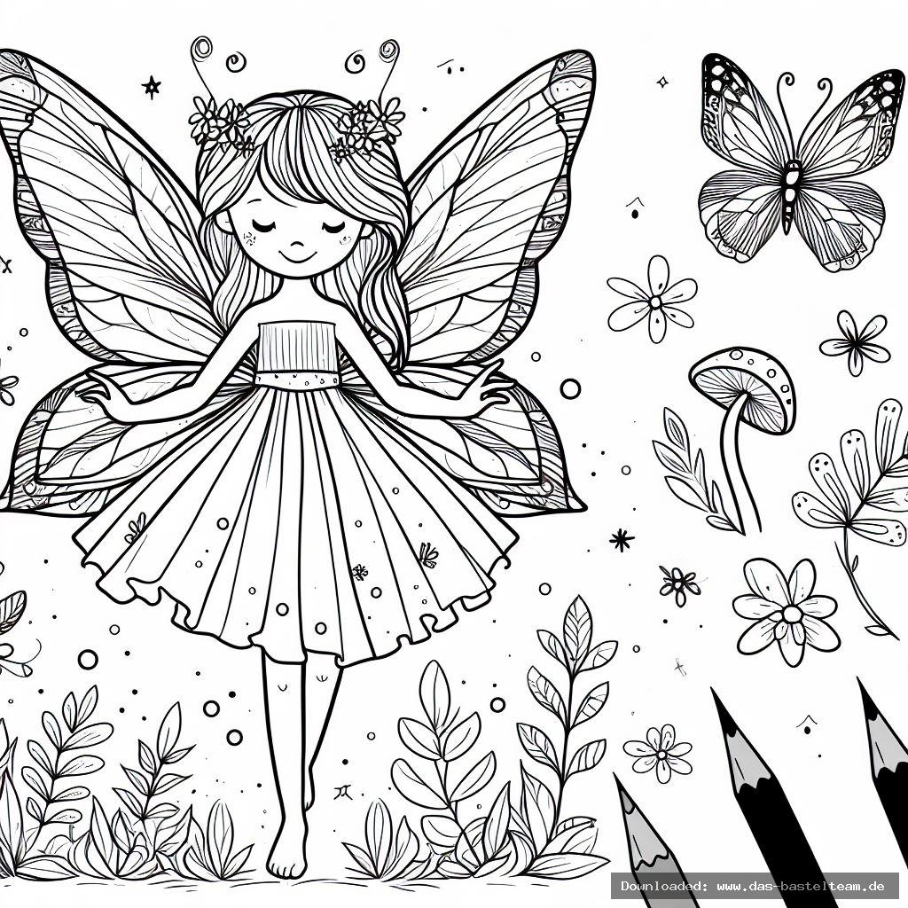 Märchenhafte Auszeit: Ausmalbilder für Groß und Klein – Kostenlos zum Download!