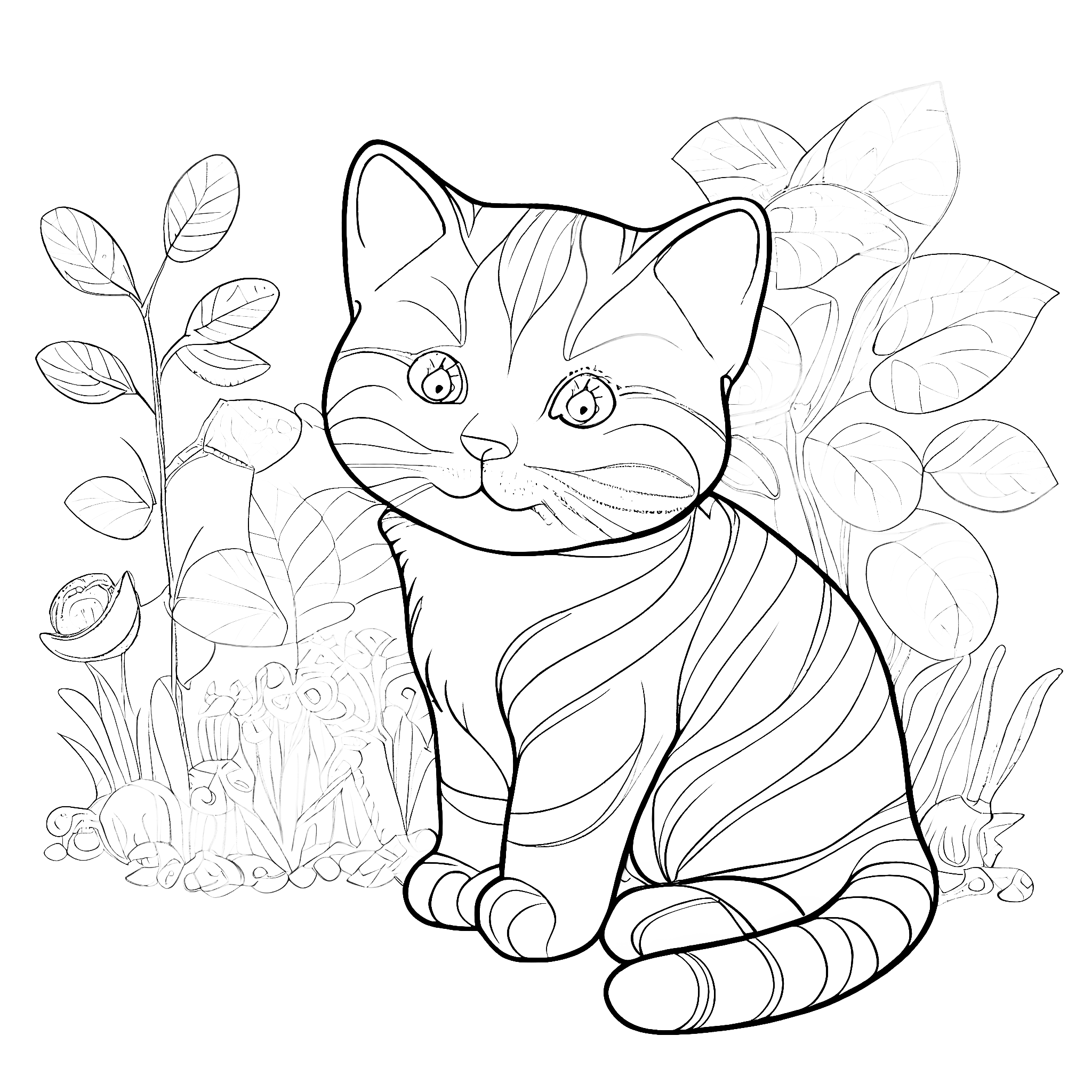 Katzenbilder Malen: Entspannung, Kreativität und Spaß für Groß und Klein! (Ausmalbilder Kostenlos!)