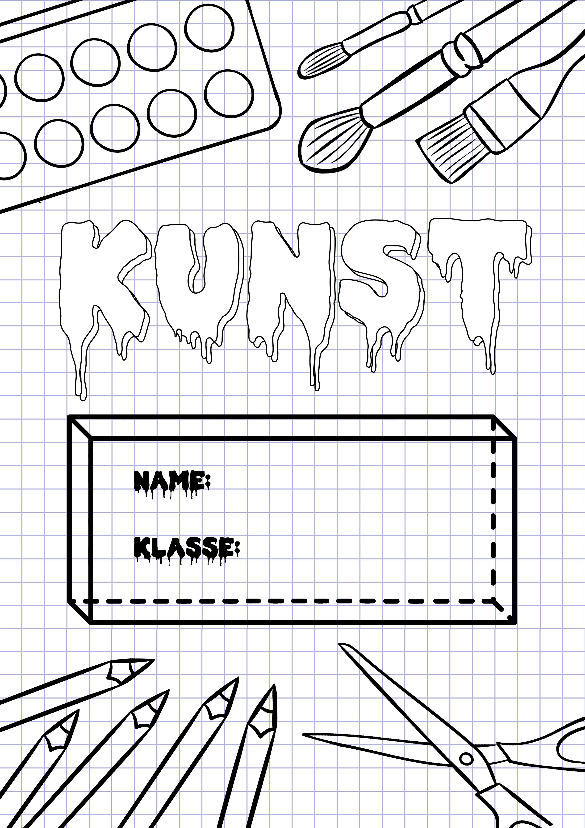 Deckblätter selbst gestalten: Ausmalbilder für Groß und Klein – Kreativität entfesseln!