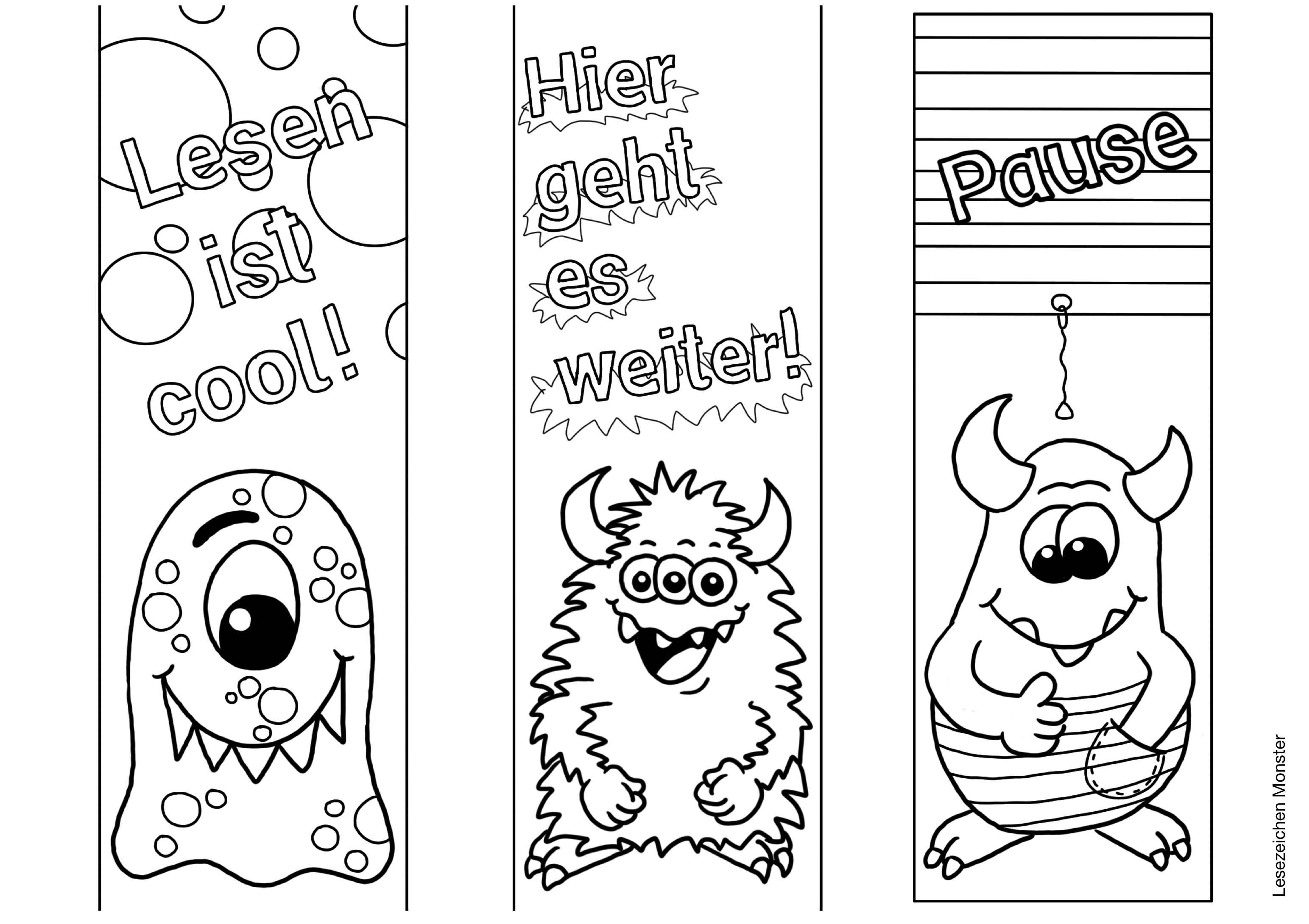 Kreative Lesezeichen zum Selbermachen: Ausmalbilder für Groß und Klein!