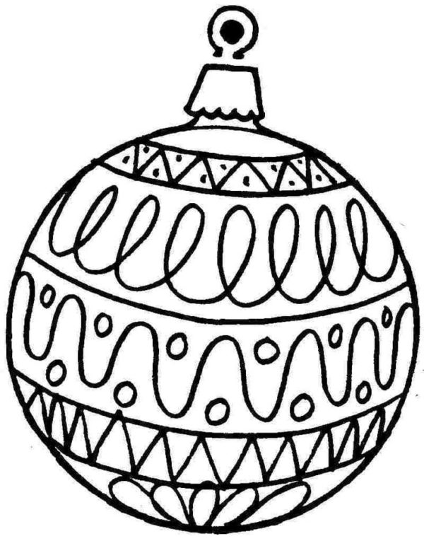 Glänzende Weihnachten: Kostenlose Ausmalbilder Weihnachtskugeln für Groß und Klein!