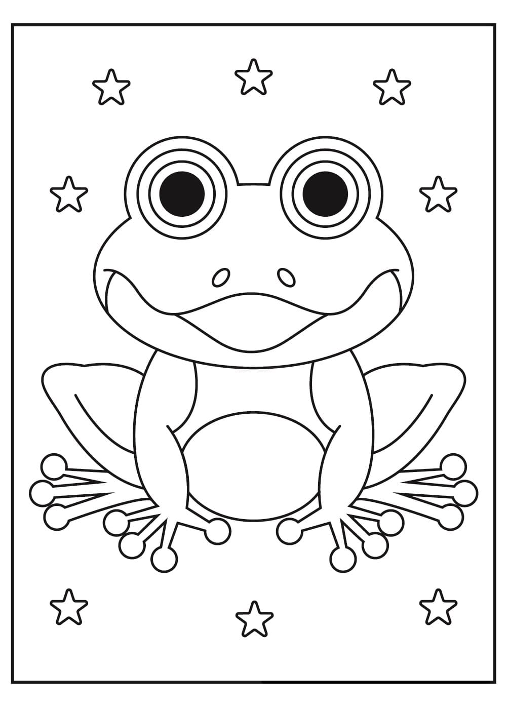 Ausmalbilder Frosch Kostenlos: Hüpfend vor Freude zum kreativen Ausgleich!