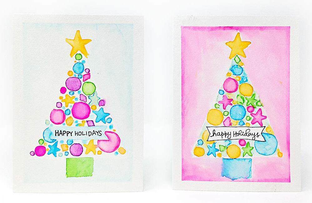 Weihnachtskarten Malen Einfach: Kreative Ausmalbilder für Groß und Klein!