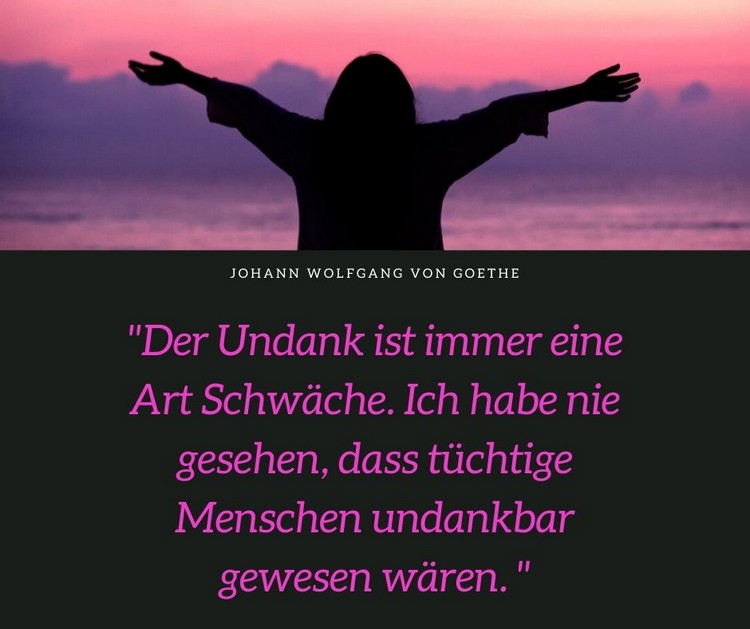 undankbare menschen