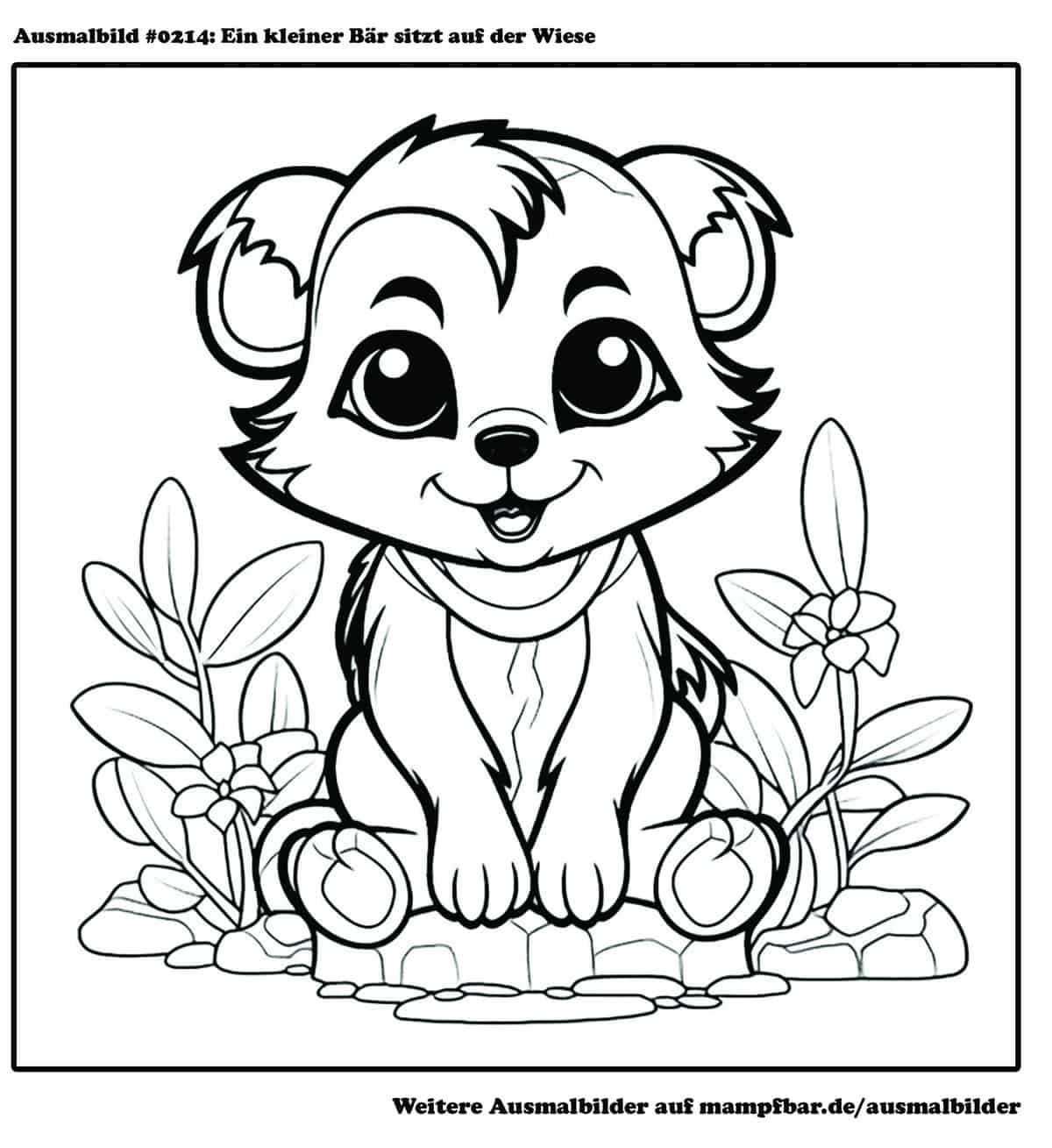 Bärenstark Entspannen: Süße Bären Ausmalbilder für Groß und Klein!