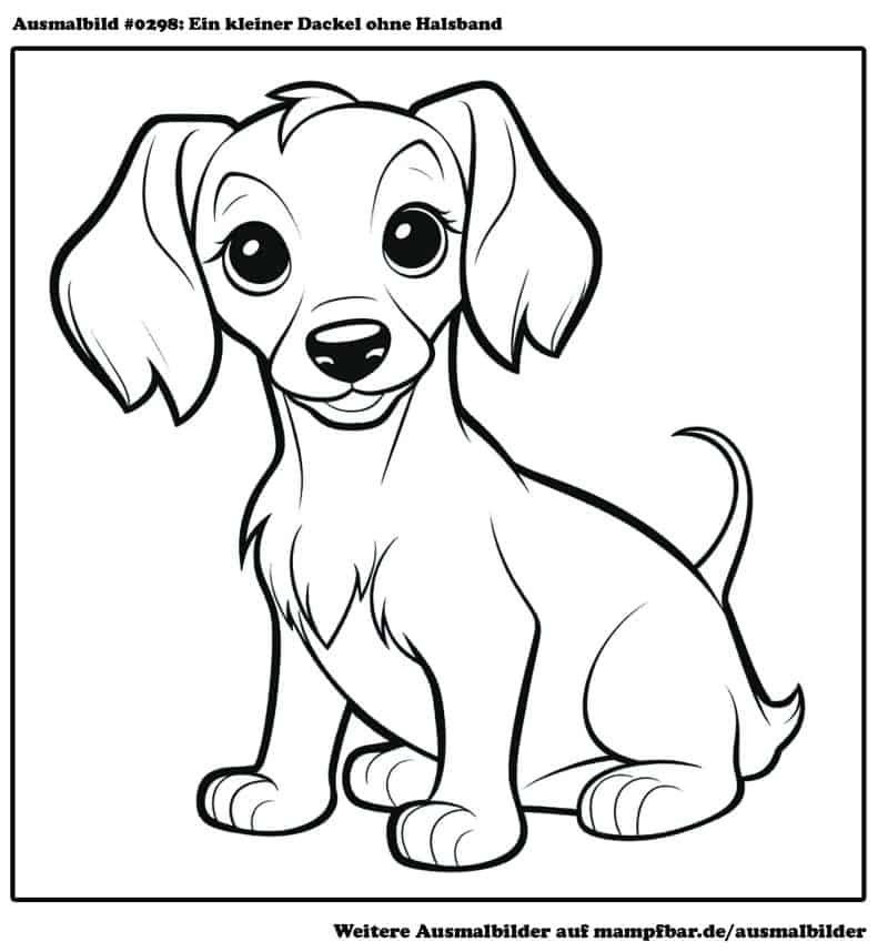 Schleich Dackel Ausmalbilder: Kreative Entspannung für Groß und Klein!