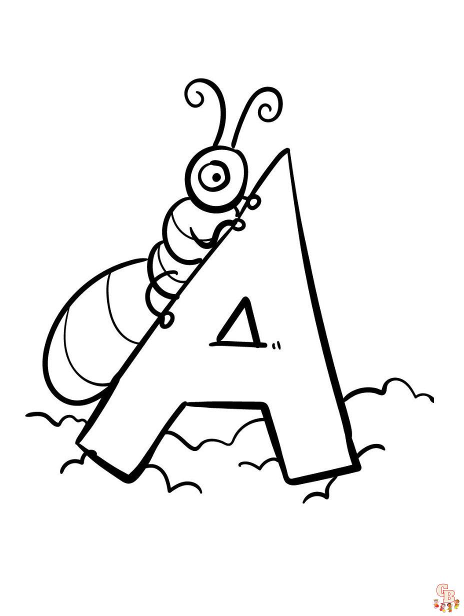 Ausmalbilder Buchstabe A: Kreativität und Spaß für Jung und Alt – Kostenlos zum Download!