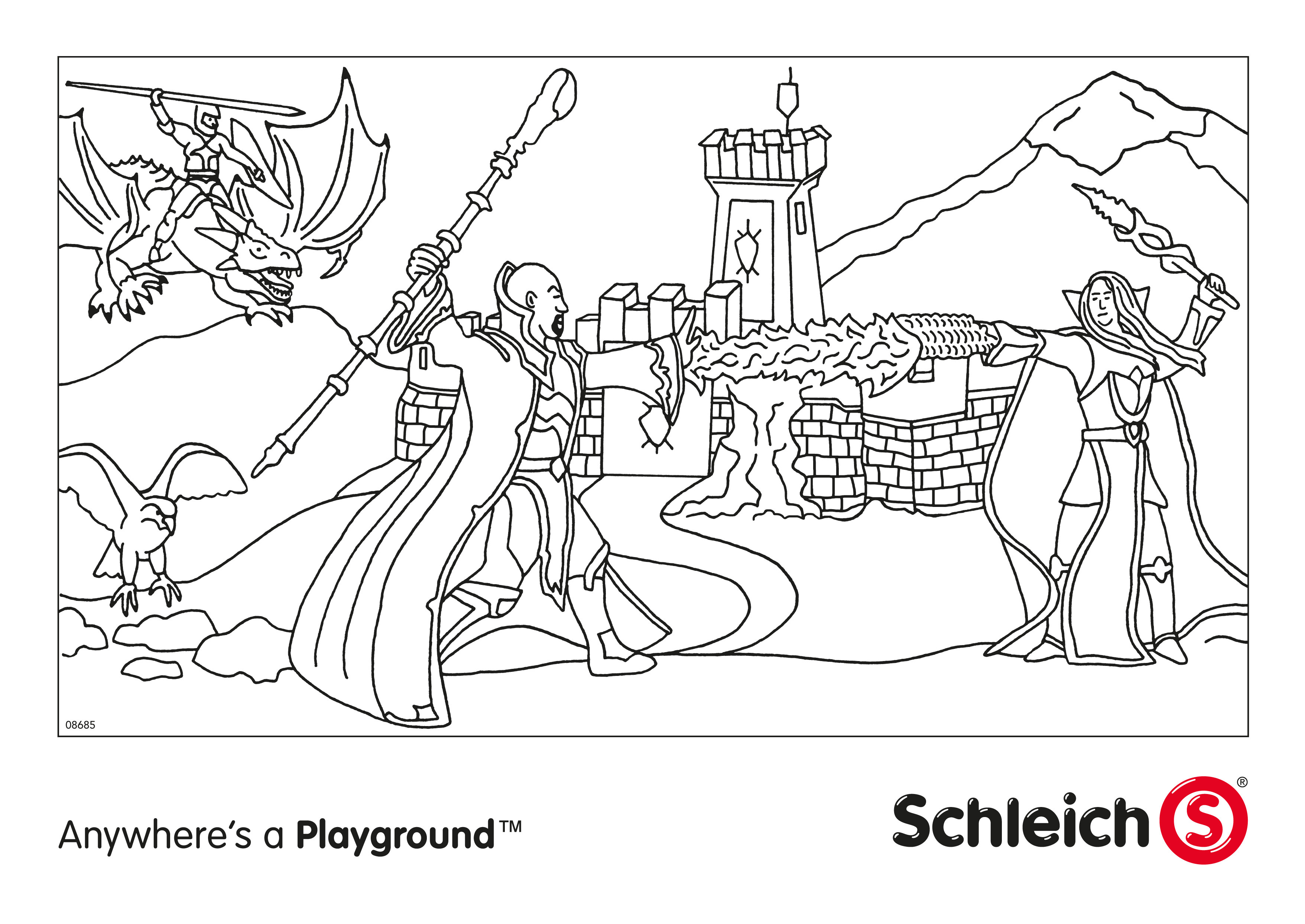 Schleich Ponyhof: Ausmalbilder für Groß und Klein – Kreativität entdecken und entspannen!