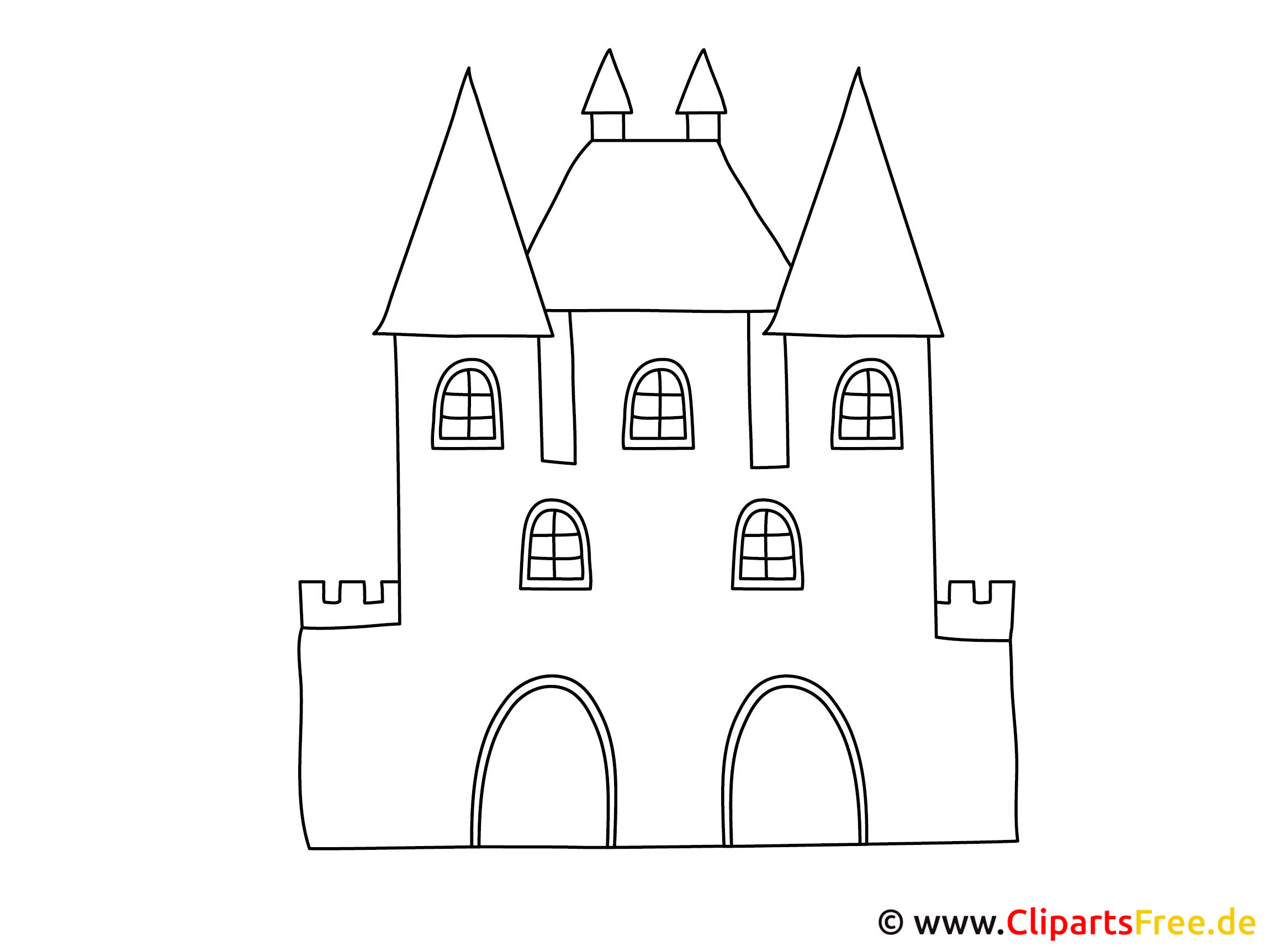 Schloss Ausmalen: Kreative Entspannung für Groß und Klein – Kostenlose Ausmalbilder zum Download!