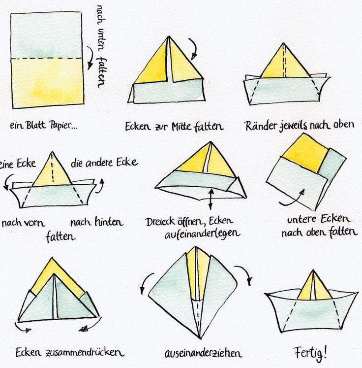 Schiff falten aus Quadrat: Kreativer Spaß für Groß und Klein mit kostenlosen Ausmalbildern!