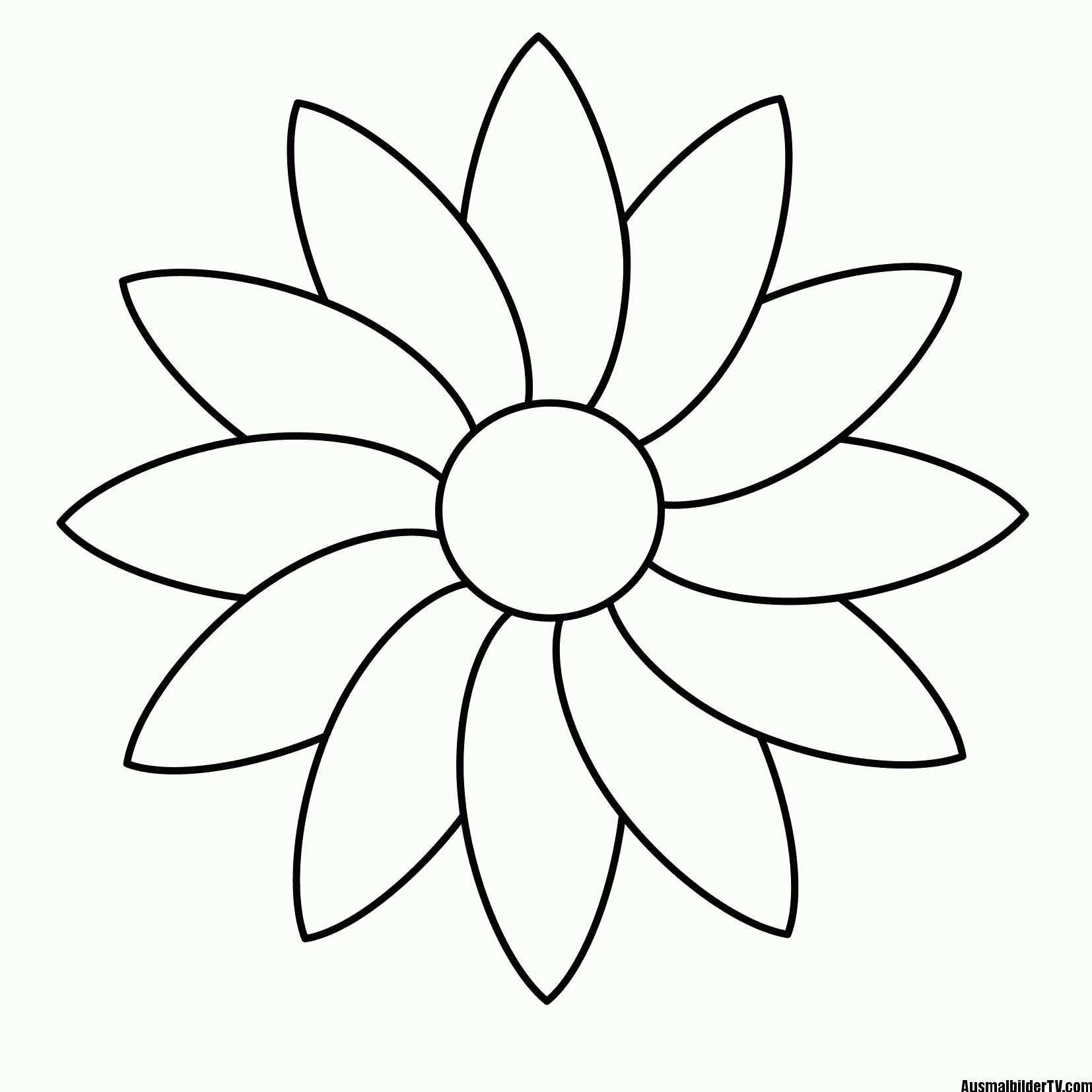 Blumen Schablonen zum Ausdrucken: Kreative Ausmalbilder für Groß und Klein – Kostenlos!