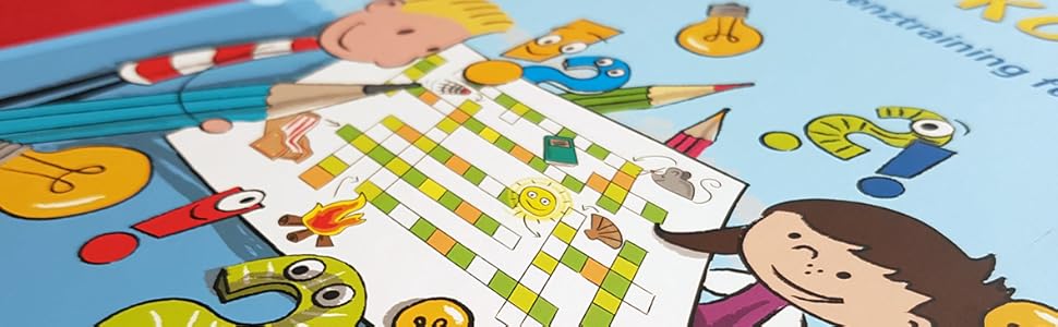 Knobelspaß für Kids: Ausmalbilder, die Köpfchen und Kreativität fördern!