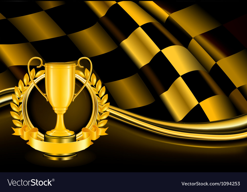 Champion background Royalty Free Vector Image - VectorStock