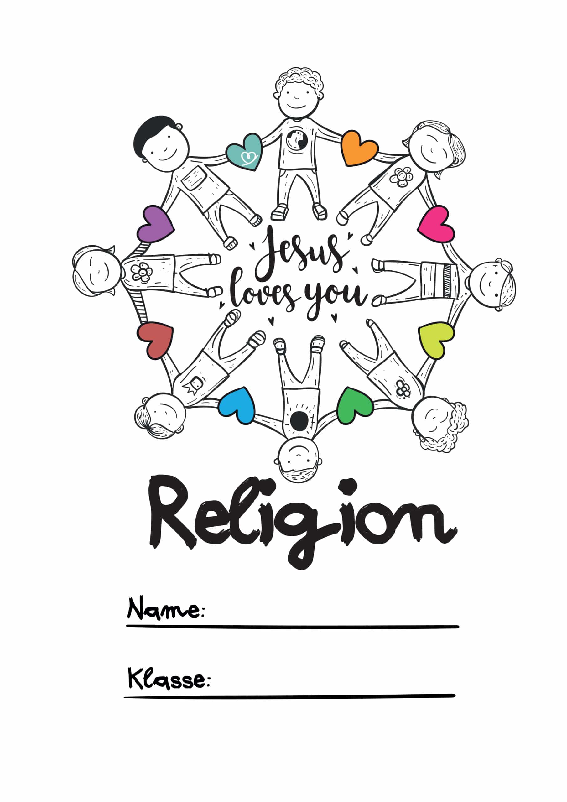 Religion Deckblatt Selber Malen: Kreativität und Glaube vereint!