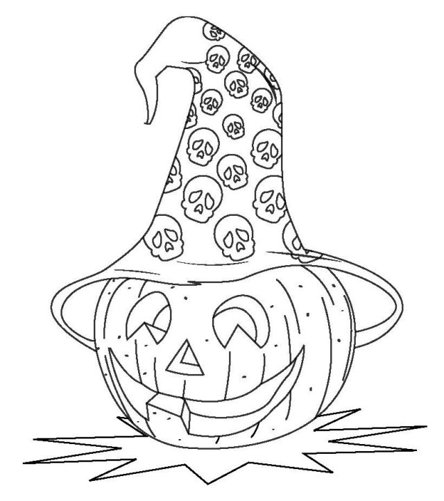 Gruseliger Spaß & Kreative Freiheit: Kostenlose Halloween Ausmalbilder zum Ausdrucken