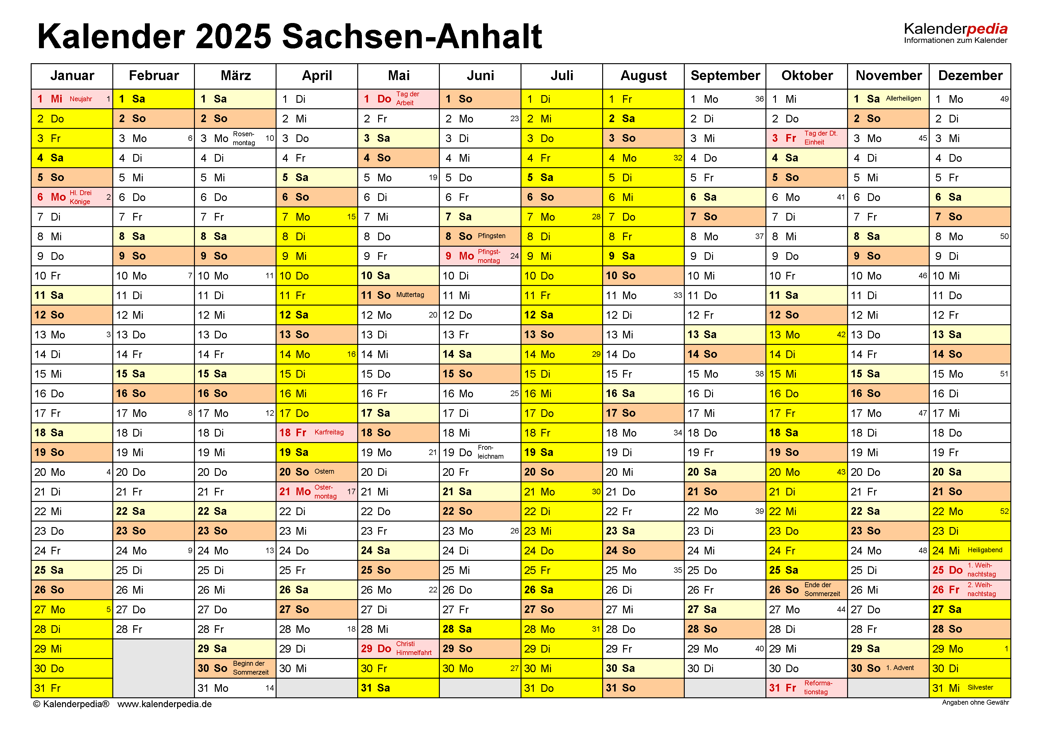 pfingsten 2025 sachsen-anhalt