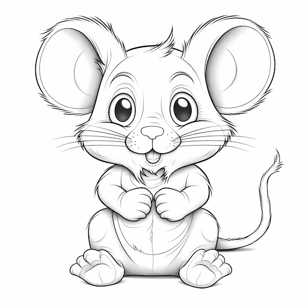 Ausmalbilder Maus: Kostenloser Malspaß für Groß und Klein!