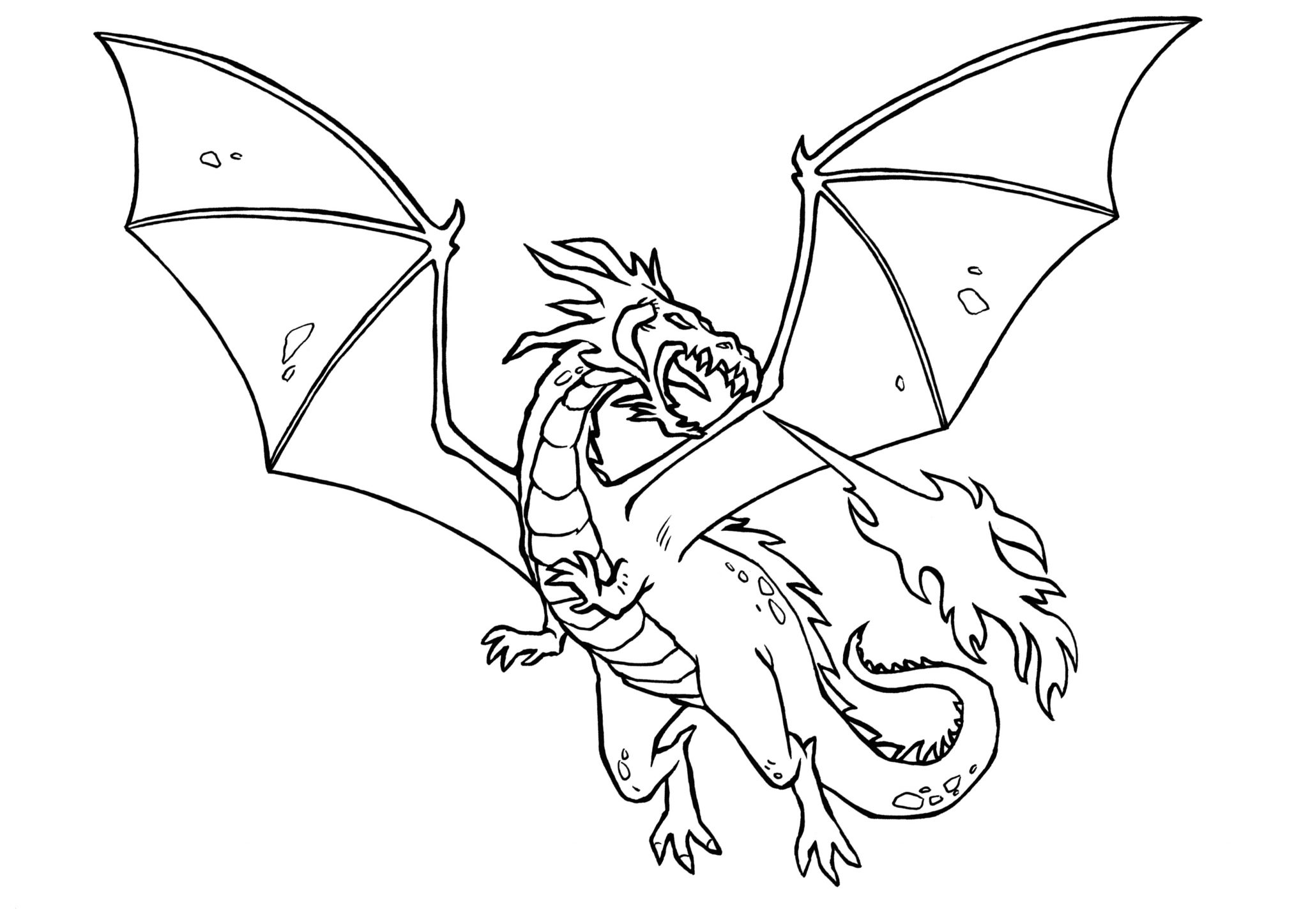 Fantastische Fabelwesen: Die Magie von Drachen Ausmalbildern – Kostenlos zum Ausdrucken!