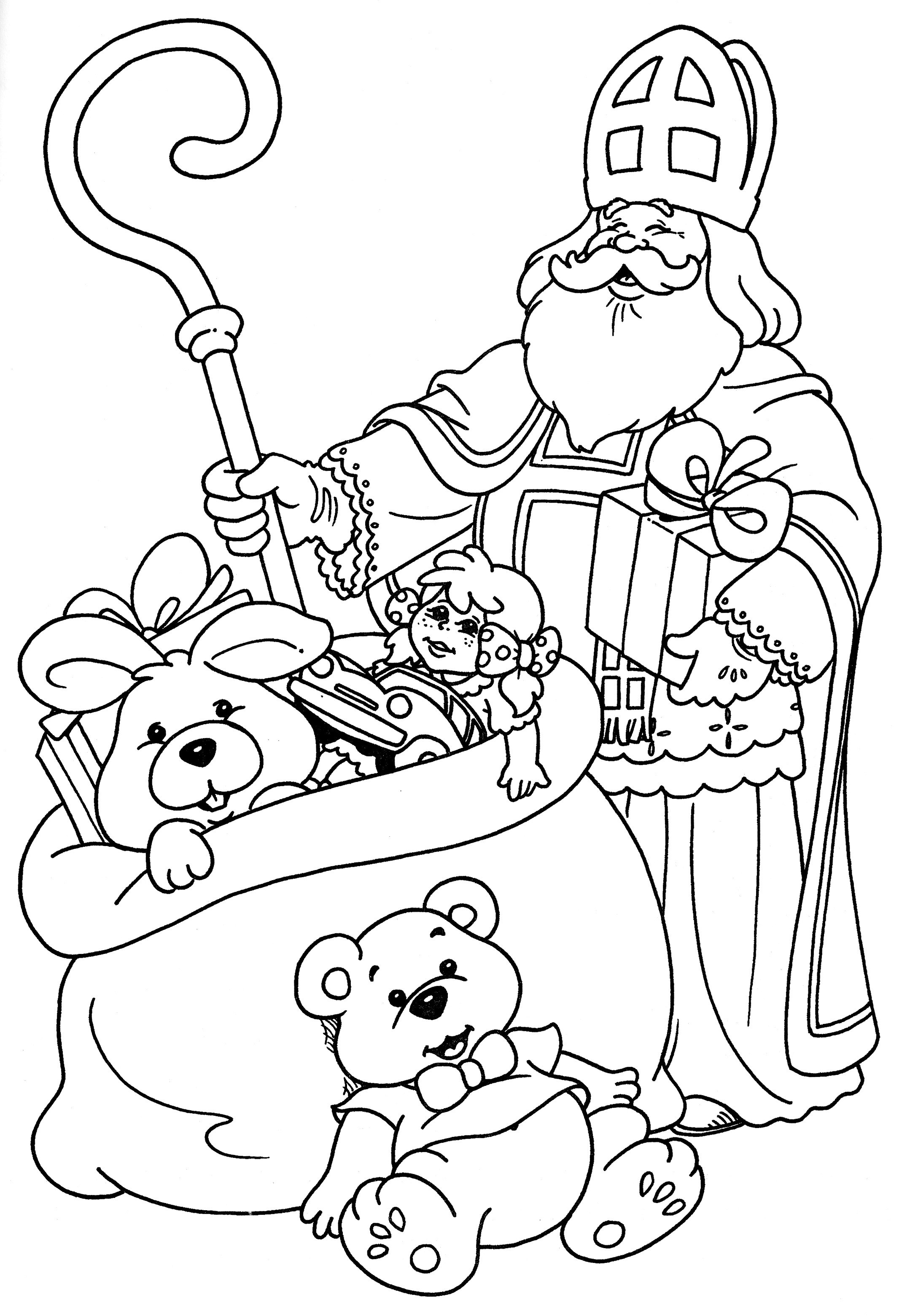 Briefpapier Nikolaus: Ausmalbilder für Groß und Klein – Kostenlos & Kreativ!